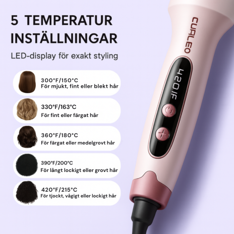 Curléa – Perfekt hår. När som helst. Var som helst.